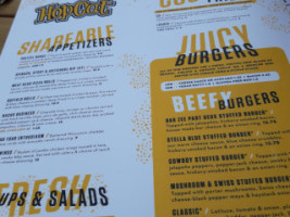 Hopcat menu