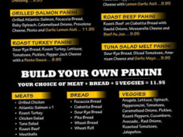 Panini Market menu