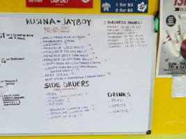 Kusina Ni Jayboy menu