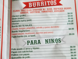 Puebla Corner menu