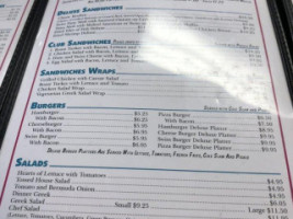 Causeway Diner menu