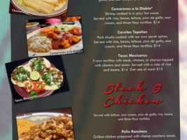 Compadres Mexican menu