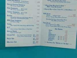 Gigi's menu