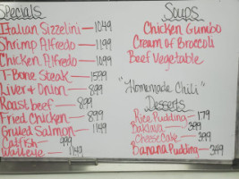 Sal's Place Family menu