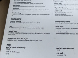 Bramble Breakfast Downtown menu