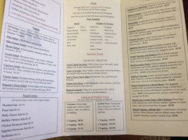 Tre Ragazzi's menu