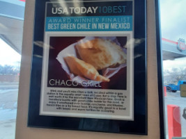 Chaco Grill menu