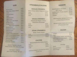 Vinnie's Ii menu