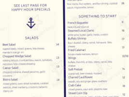 Surf City Restaurant Bar menu