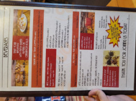 Notchtop Bakery Cafe menu