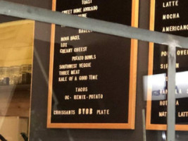 Nova Coffee Co menu