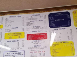 Big-a Burger Drive Inn menu