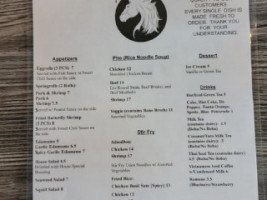 Aduu Bistro Pho And Sushi menu