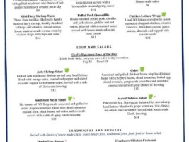 Bistro 301 menu