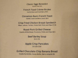 G Lodge Restaurants menu