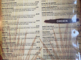 Alamitos Mexican menu