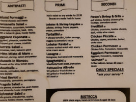 Fresco Italiano menu