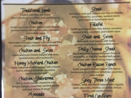 Foodies Gyro Fusion menu