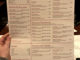 Mona Lisa Pizza menu