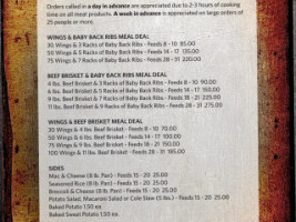 Two Brothers Bbq menu