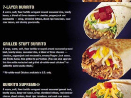 Taco Bell menu