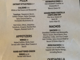 Pirogue's Whiskey Bayou menu