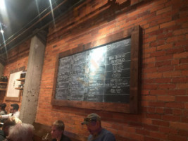 Tapped menu