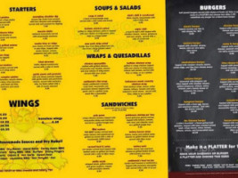 Slim Jumbo's menu