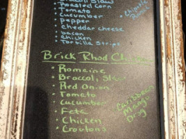 Brick Rhod Bistro menu