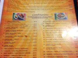 La Potosina menu