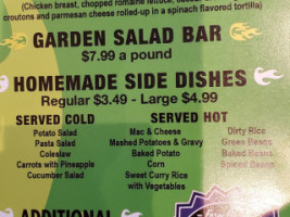 Chicken Works Salad Company menu