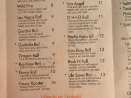 Phoenix Express menu