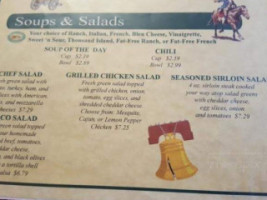 Paul Revere Family menu