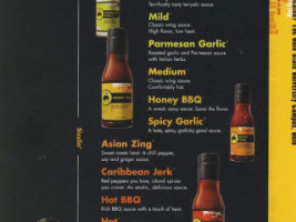 Buffalo Wild Wings Grill menu