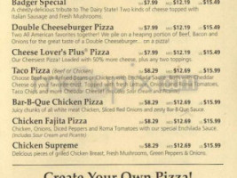 Pizza Hut menu