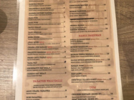 Dhabewala Indian Shack menu