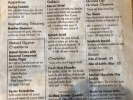 Salty Girls Seafood Co menu