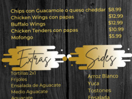 Armando's menu