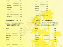 Los Angeles Burrito menu