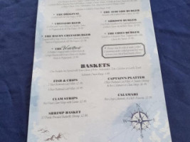 Waterfront Landing menu