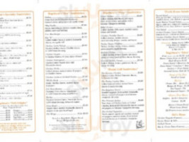 Bagelman menu