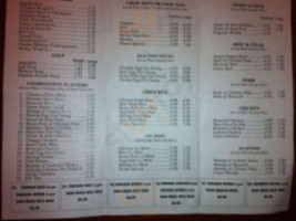 China Express menu