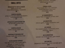 The Pub At Safety Harbor menu