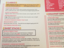 Freedom Square Diner menu