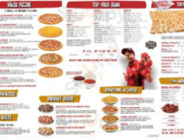 Toppers Pizza menu