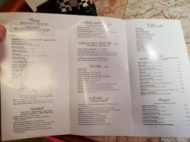 Original Italian Pizza menu