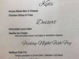 Besse's On Clear Lake menu