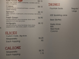 Cybelle's Pizza Montclair menu