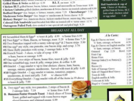 Landmark menu