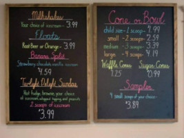 Twilight Acres Creamery Bakery menu